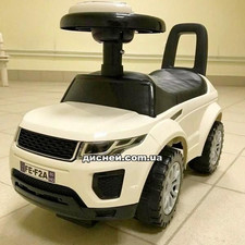 Детская каталка-толокар HZ 613 W-1 Land Rover, белая